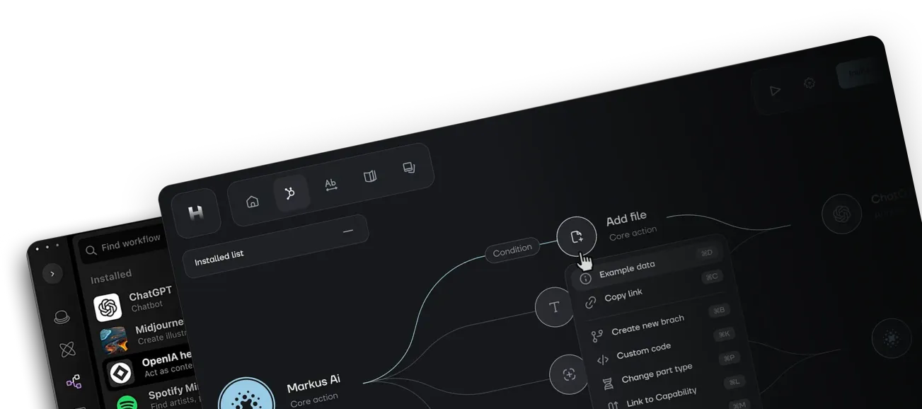 SynthralOS GTM operating system workflow interface preview